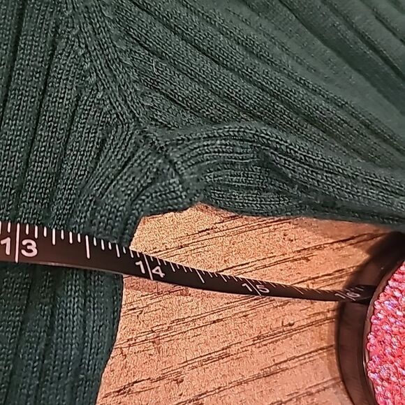 Emerald green long sleeve top PL Madison Grey - Picture 6 of 12